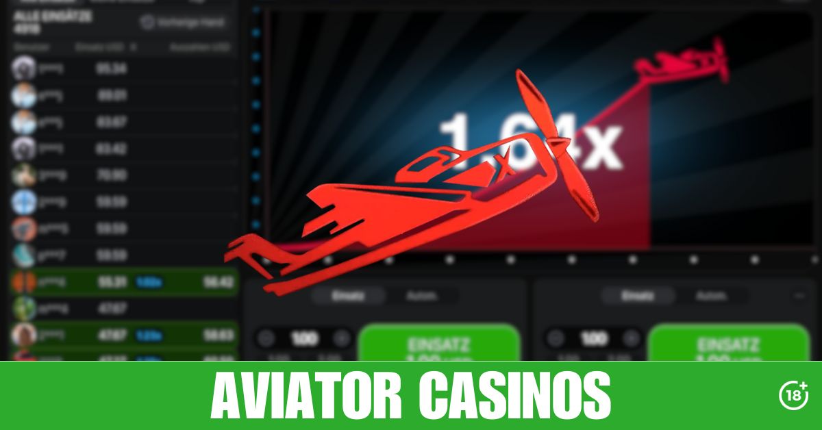 Aviator Casinos Beitragsbild